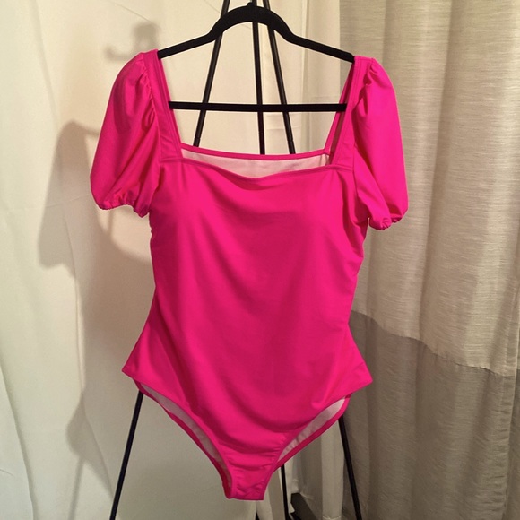 Other - Pink one piece bathing suit size 2XL